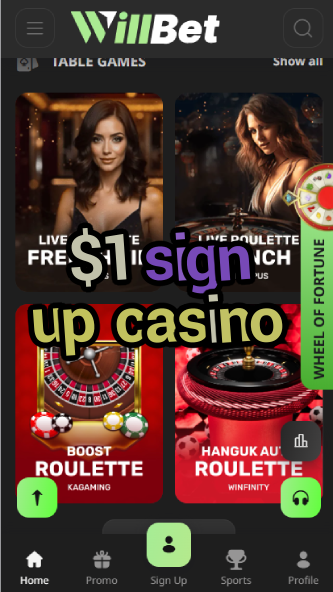 $1 Sign Up Casino - Minimum Deposit Casino Bonuses-casinoorder.vip